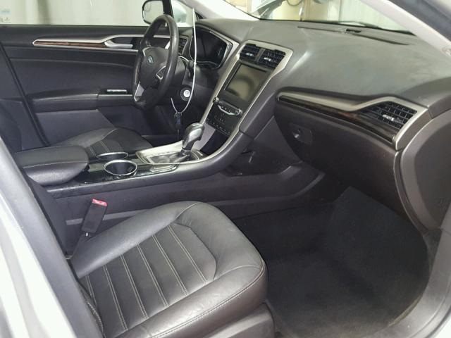 3FA6P0HRXDR367718 - 2013 FORD FUSION SE SILVER photo 5