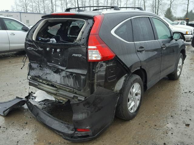 2HKRM4H76GH665356 - 2016 HONDA CR-V EXL BROWN photo 4