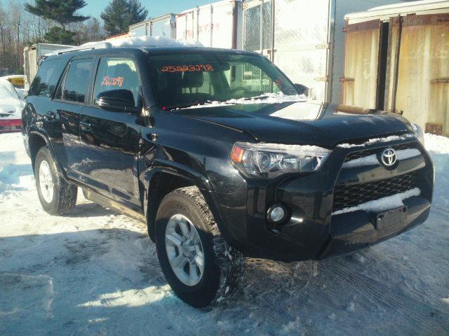 JTEBU5JR0G5374169 - 2016 TOYOTA 4RUNNER SR BLACK photo 1