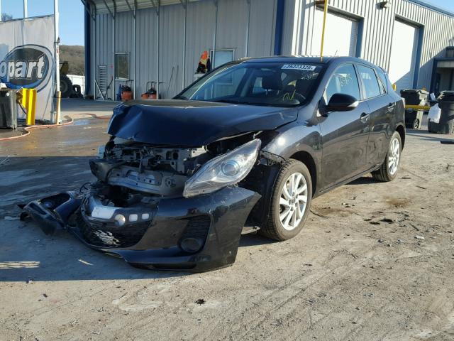 JM1BL1M7XD1769814 - 2013 MAZDA 3 I BLACK photo 2