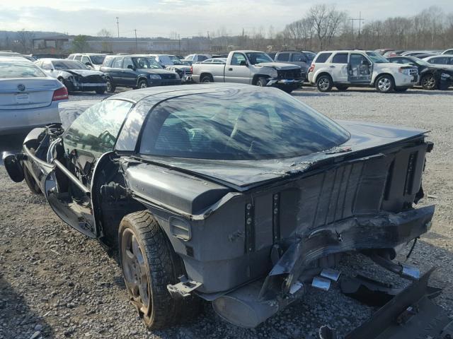 1G1YY22GX45114252 - 2004 CHEVROLET CORVETTE BLACK photo 3