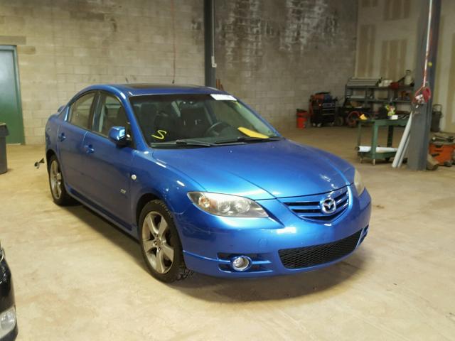 JM1BK323441214405 - 2004 MAZDA 3 S BLUE photo 1