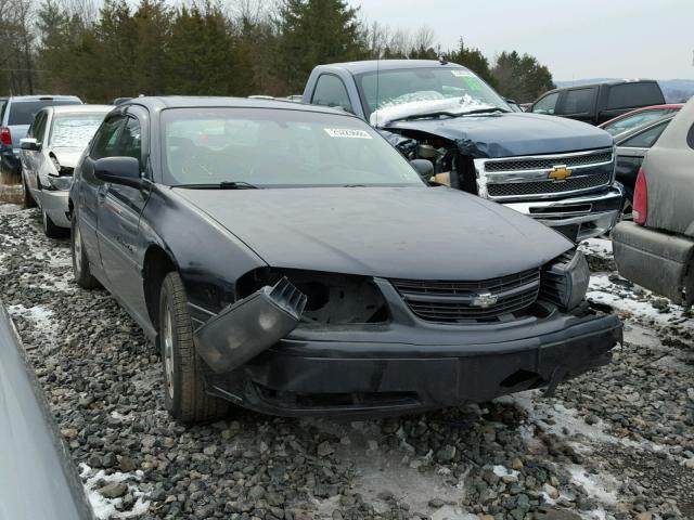 2G1WH55K329123450 - 2002 CHEVROLET IMPALA LS BLACK photo 1