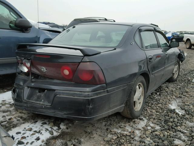 2G1WH55K329123450 - 2002 CHEVROLET IMPALA LS BLACK photo 4