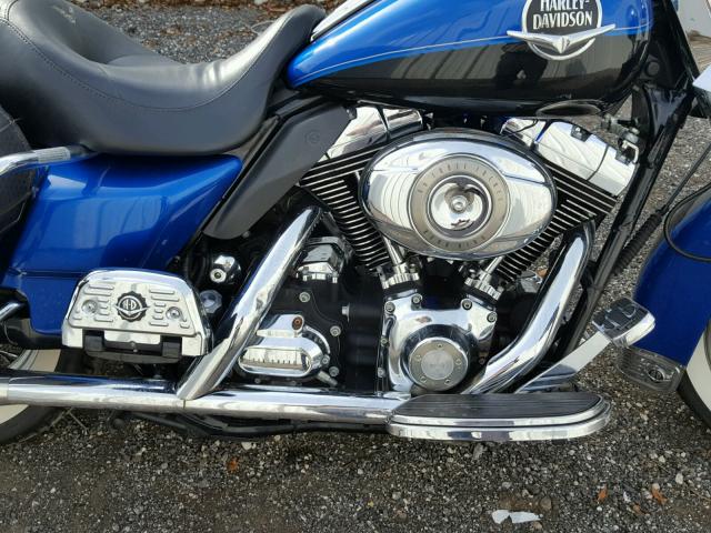 1HD1FR4168Y615271 - 2008 HARLEY-DAVIDSON FLHRC BLUE photo 7