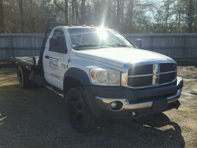 3D6WC66L59G553106 - 2009 DODGE RAM 4500 S WHITE photo 1