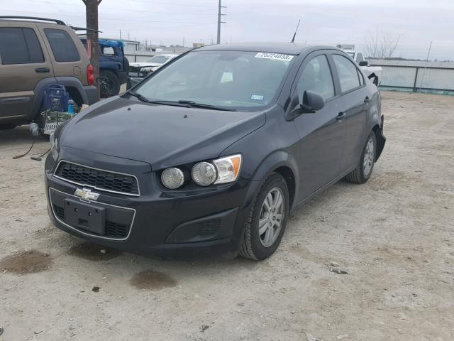 1G1JA5SH3C4162616 - 2012 CHEVROLET SONIC LS 黑色 照片 2