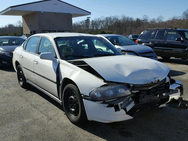 2G1WF52E949210003 - 2004 CHEVROLET IMPALA WHITE photo 1