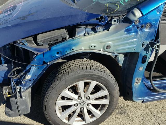 2HGFB2F97CH533406 - 2012 HONDA CIVIC EXL 蓝色 照片 9