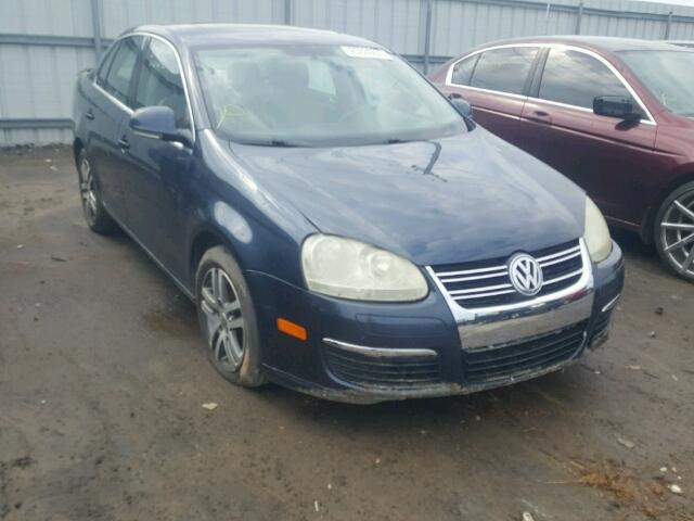 3VWST71K16M754942 - 2006 VOLKSWAGEN JETTA TDI BLUE photo 1