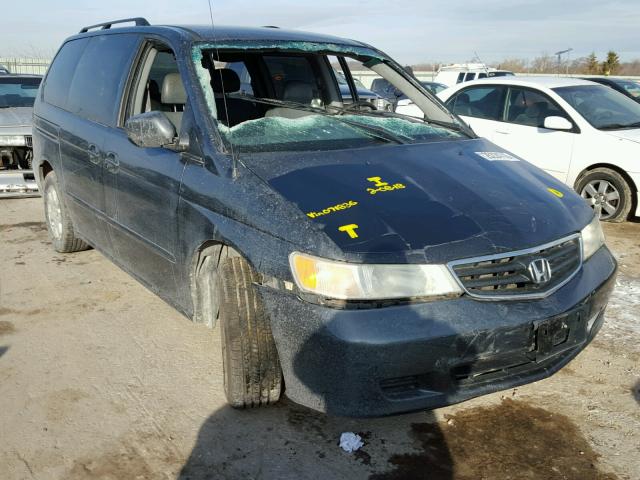 5FNRL18914B071836 - 2004 HONDA ODYSSEY EX GRAY photo 1