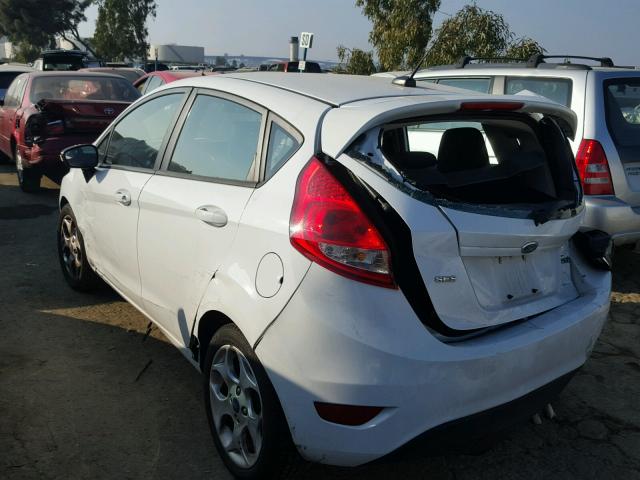 3FADP4FJ8CM106000 - 2012 FORD FIESTA SES WHITE photo 3