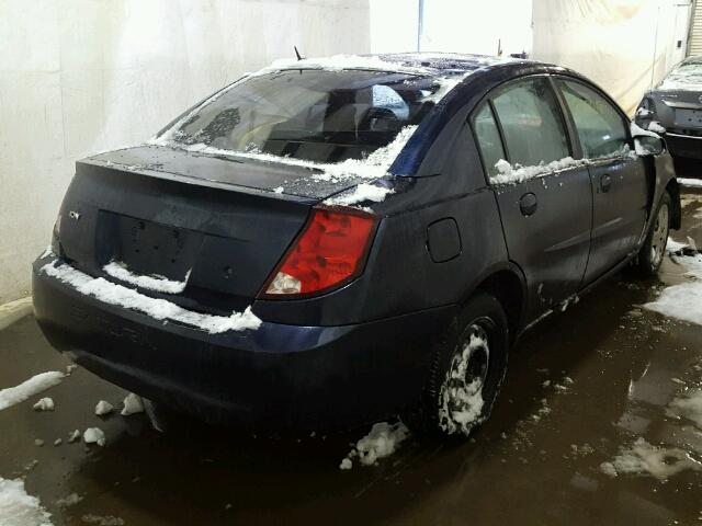 1G8AJ55F67Z150805 - 2007 SATURN ION LEVEL BLUE photo 4