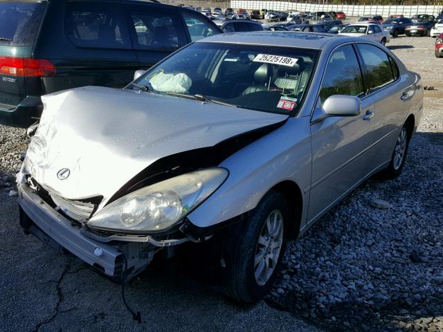 JTHBF30GX30143529 - 2003 LEXUS ES 300 SILVER photo 2