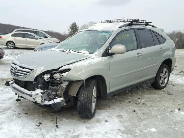 JTJHW31U960016403 - 2006 LEXUS RX 400 TAN photo 2