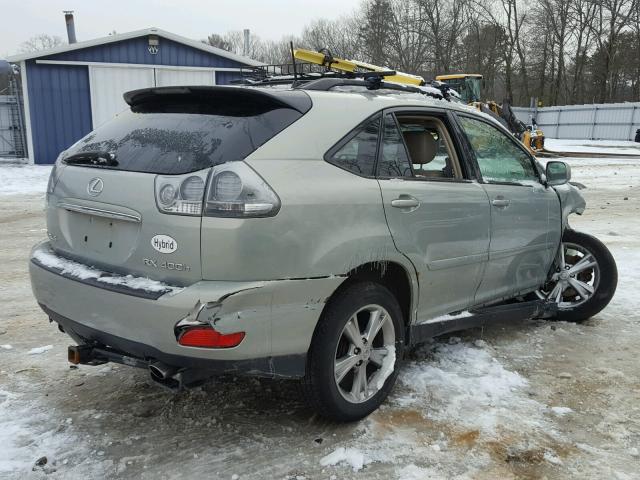 JTJHW31U960016403 - 2006 LEXUS RX 400 TAN photo 4