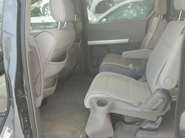 5N1BV28UX7N123679 - 2007 NISSAN QUEST S GRAY photo 6