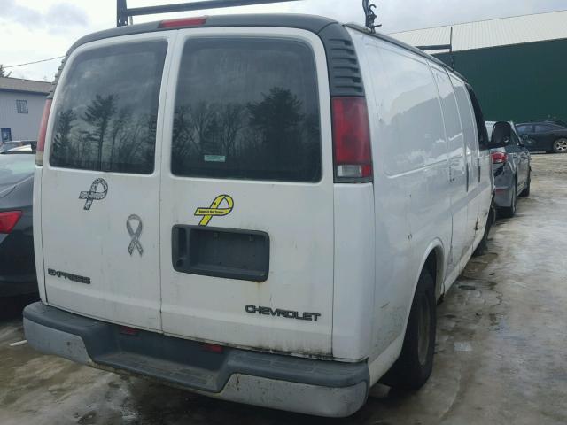 1GCFG15W511127332 - 2001 CHEVROLET EXPRESS G1 WHITE photo 4