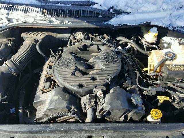 2B3HD46R22H220390 - 2002 DODGE INTREPID S BLACK photo 7