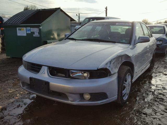 4A3AA46G92E071262 - 2002 MITSUBISHI GALANT ES SILVER photo 2