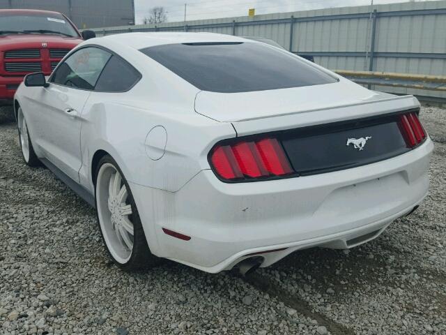 1FA6P8TH4G5267036 - 2016 FORD MUSTANG WHITE photo 3