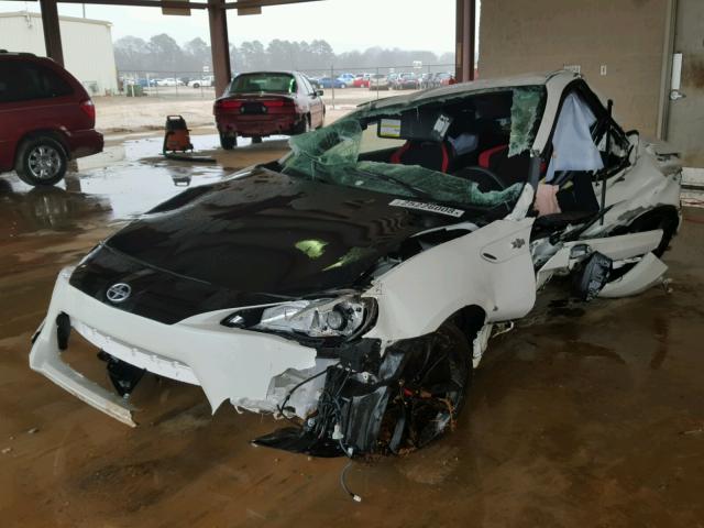 JF1ZNAA12G8707494 - 2016 TOYOTA SCION FR-S თეთრი ფოტო 2