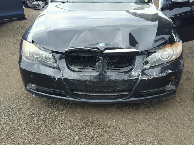 WBAVB13596KX66512 - 2006 BMW 325 I BLACK photo 7