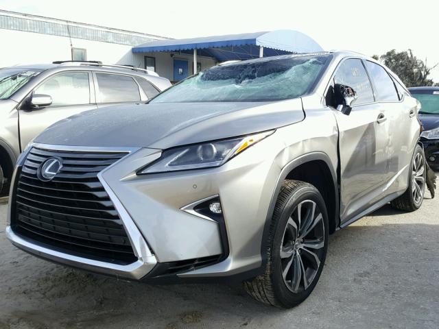 2T2ZZMCA0HC067266 - 2017 LEXUS RX 350 GRAY photo 2