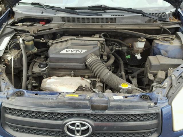 JTEGD20V150068658 - 2005 TOYOTA RAV4 BLUE photo 7