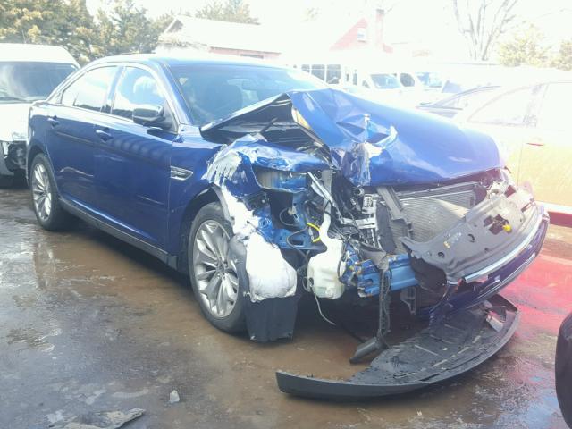 1FAHP2F82DG232786 - 2013 FORD TAURUS LIM BLUE photo 1