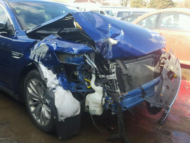 1FAHP2F82DG232786 - 2013 FORD TAURUS LIM BLUE photo 9