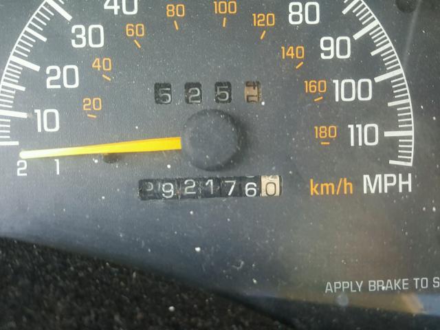 1G2WJ52K6YF127934 - 2000 PONTIAC GRAND PRIX BLACK photo 8