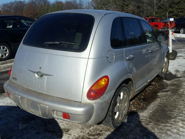 3C8FY58B34T335606 - 2004 CHRYSLER PT CRUISER SILVER photo 4