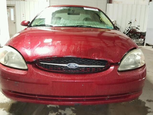 1FAFP55253A277051 - 2003 FORD TAURUS SES MAROON photo 9