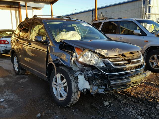 5J6RE4H77AL007281 - 2010 HONDA CR-V EXL GRAY photo 1