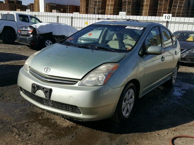 JTDKB20U667533004 - 2006 TOYOTA PRIUS GREEN photo 2