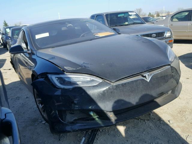 5YJSA1E20GF155388 - 2016 TESLA MODEL S BLACK photo 1