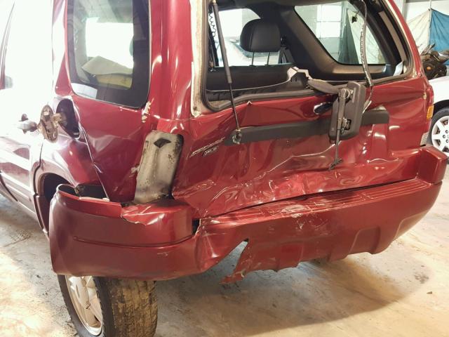 1FMYU01192KA35458 - 2002 FORD ESCAPE XLS RED photo 9