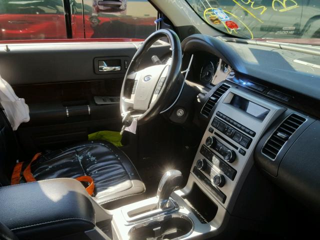 2FMGK5CC3BBD19062 - 2011 FORD FLEX SEL წითელი ფოტო 5