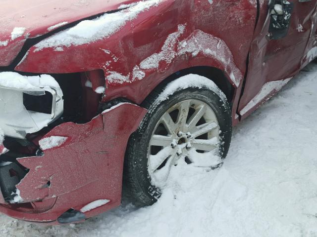 2FMGK5CC3BBD19062 - 2011 FORD FLEX SEL წითელი ფოტო 9