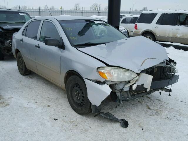 2T1BR32E47C761753 - 2007 TOYOTA COROLLA CE SILVER photo 1