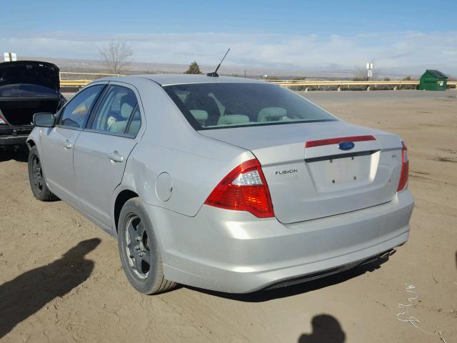 3FAHP0HA9AR227285 - 2010 FORD FUSION SE TAN photo 3