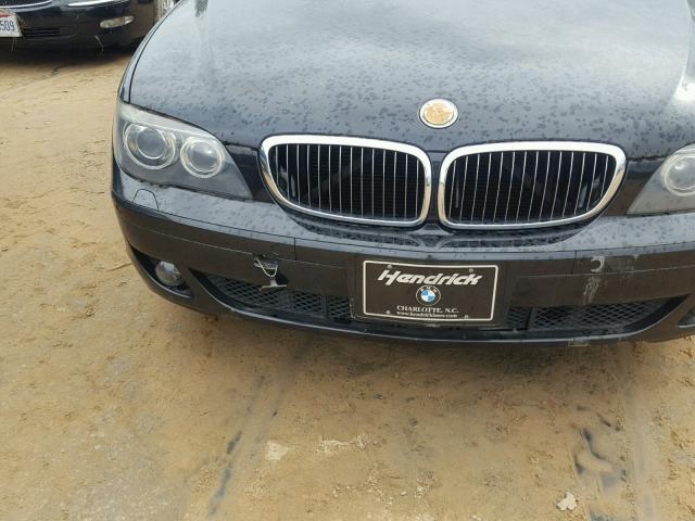 WBAHN83518DT83846 - 2008 BMW 750 LI BLACK photo 9