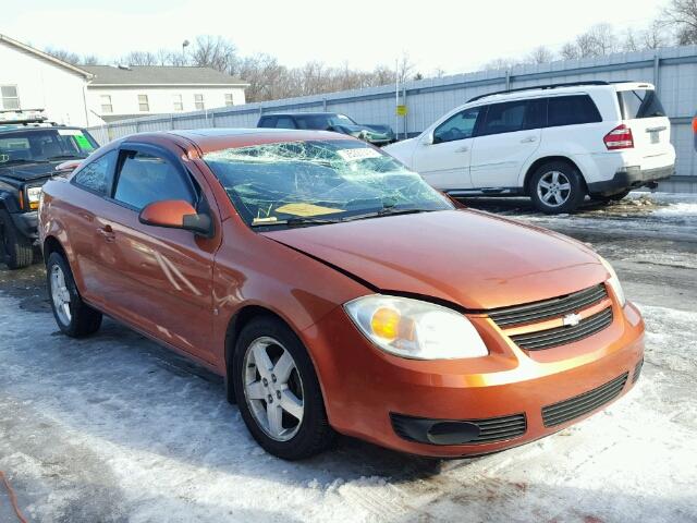 1G1AL18F767665352 - 2006 CHEVROLET COBALT LT ORANGE photo 1