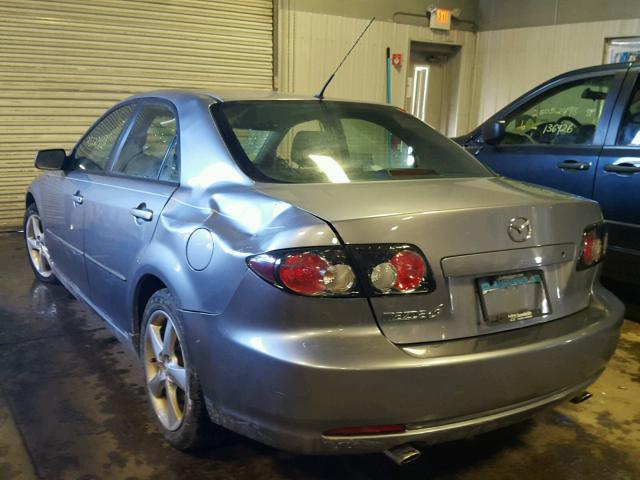 1YVHP80C575M55697 - 2007 MAZDA MAZDA6 GRAY photo 3