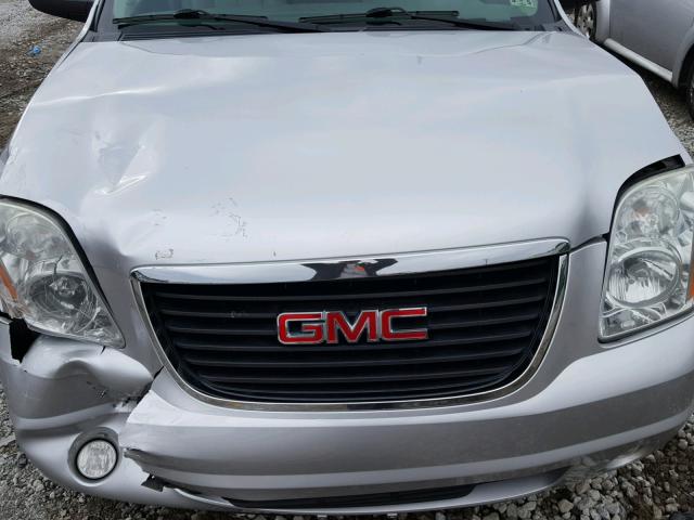 1GKS1CE03CR257092 - 2012 GMC YUKON SLT SILVER photo 7