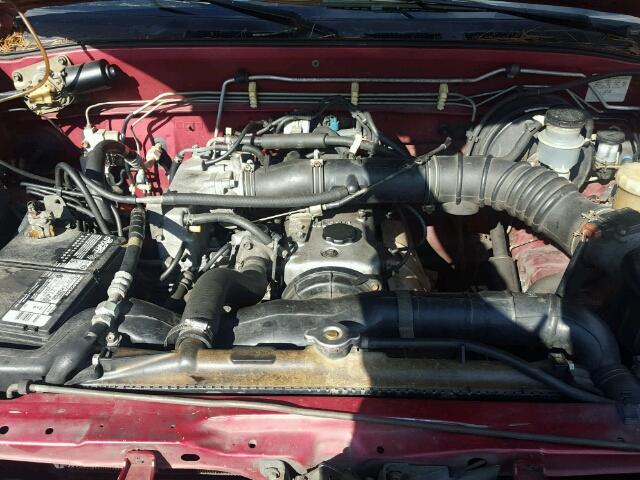 4S2CK58EXS4368089 - 1995 ISUZU RODEO S RED photo 7