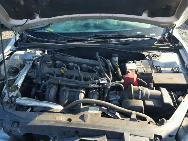 3FAHP0GA7CR112544 - 2012 FORD FUSION S SILVER photo 7