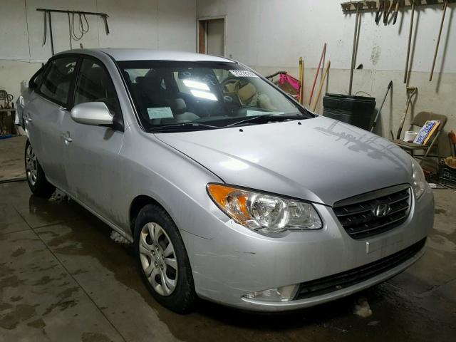 KMHDU46D49U761235 - 2009 HYUNDAI ELANTRA GL SILVER photo 1