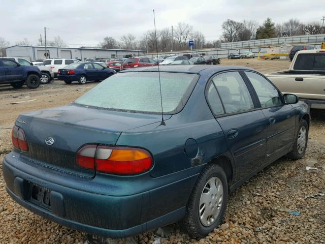 1G1ND52T1W6232037 - 1998 CHEVROLET MALIBU GREEN photo 4